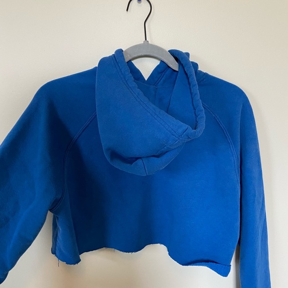 Blue American Eagle Hoodie (M) - Picture 3 of 3